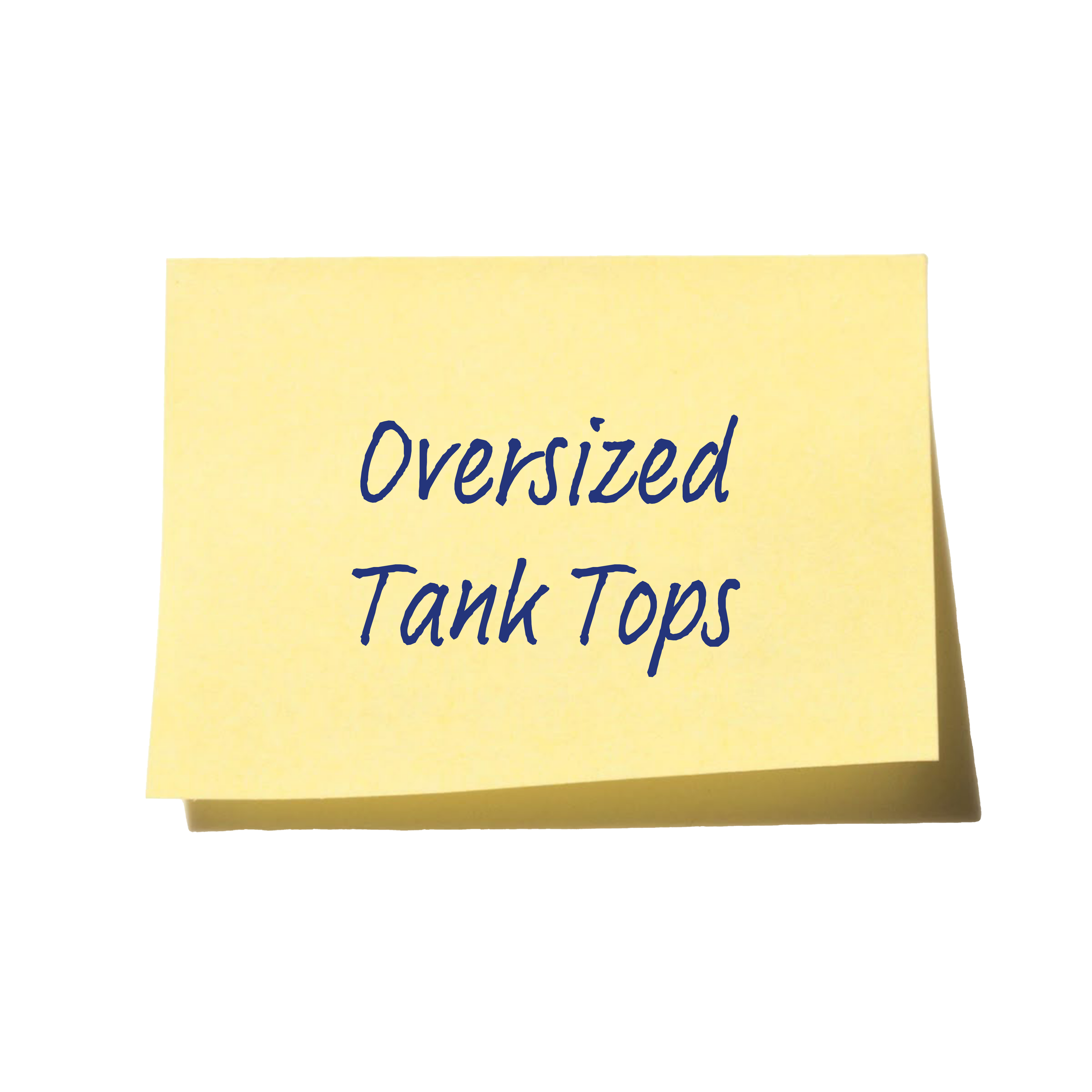 Oversized Tank Tops Unisex