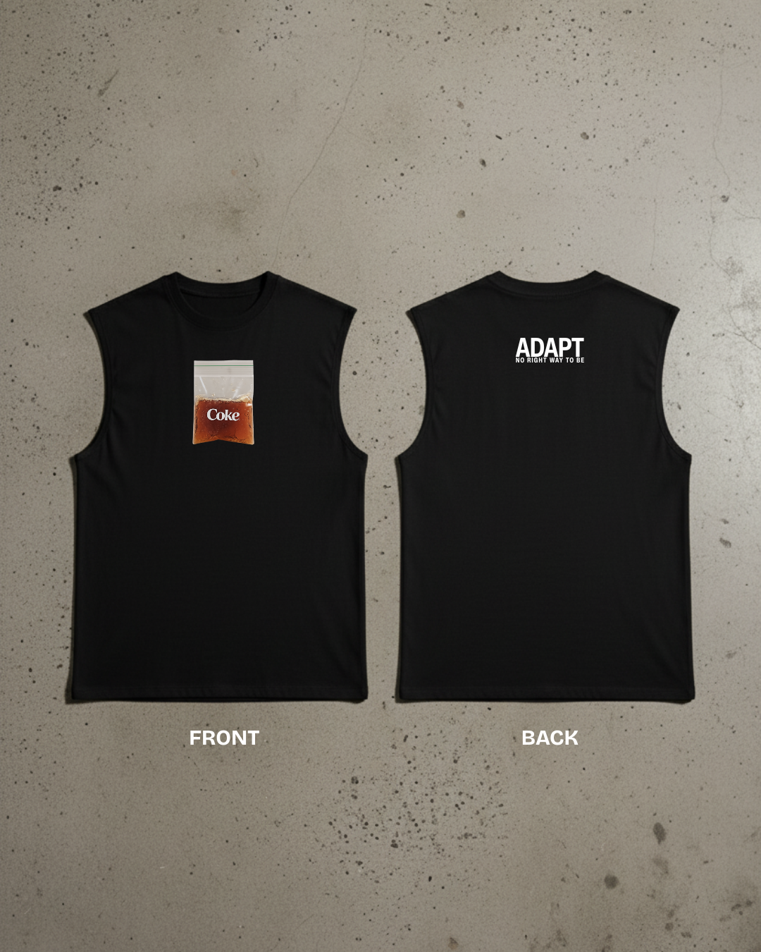 Coke Addict Tank Top [Unisex Oversized]