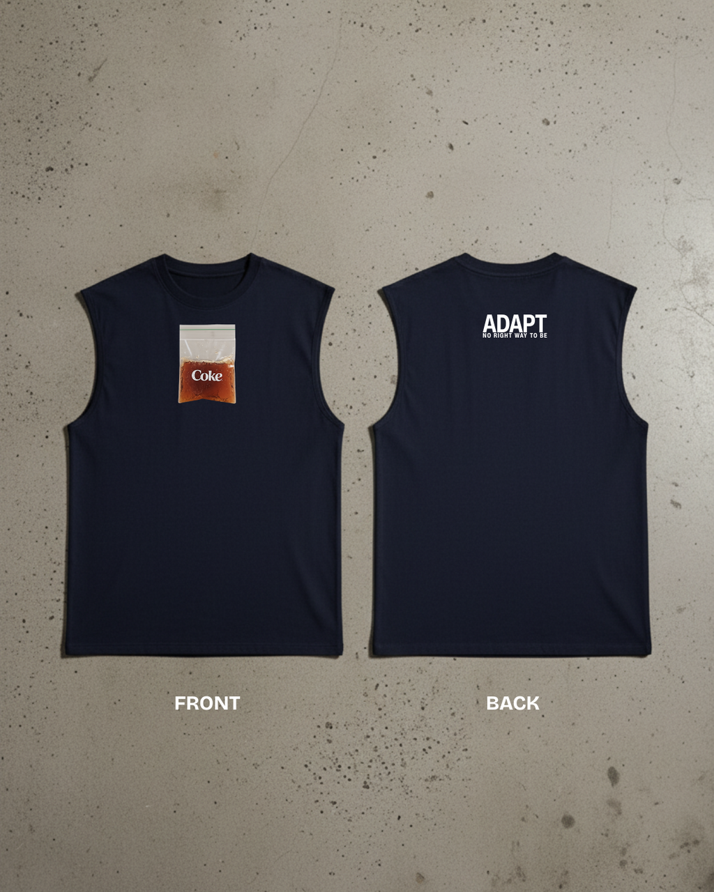 Coke Addict Tank Top [Unisex Oversized]