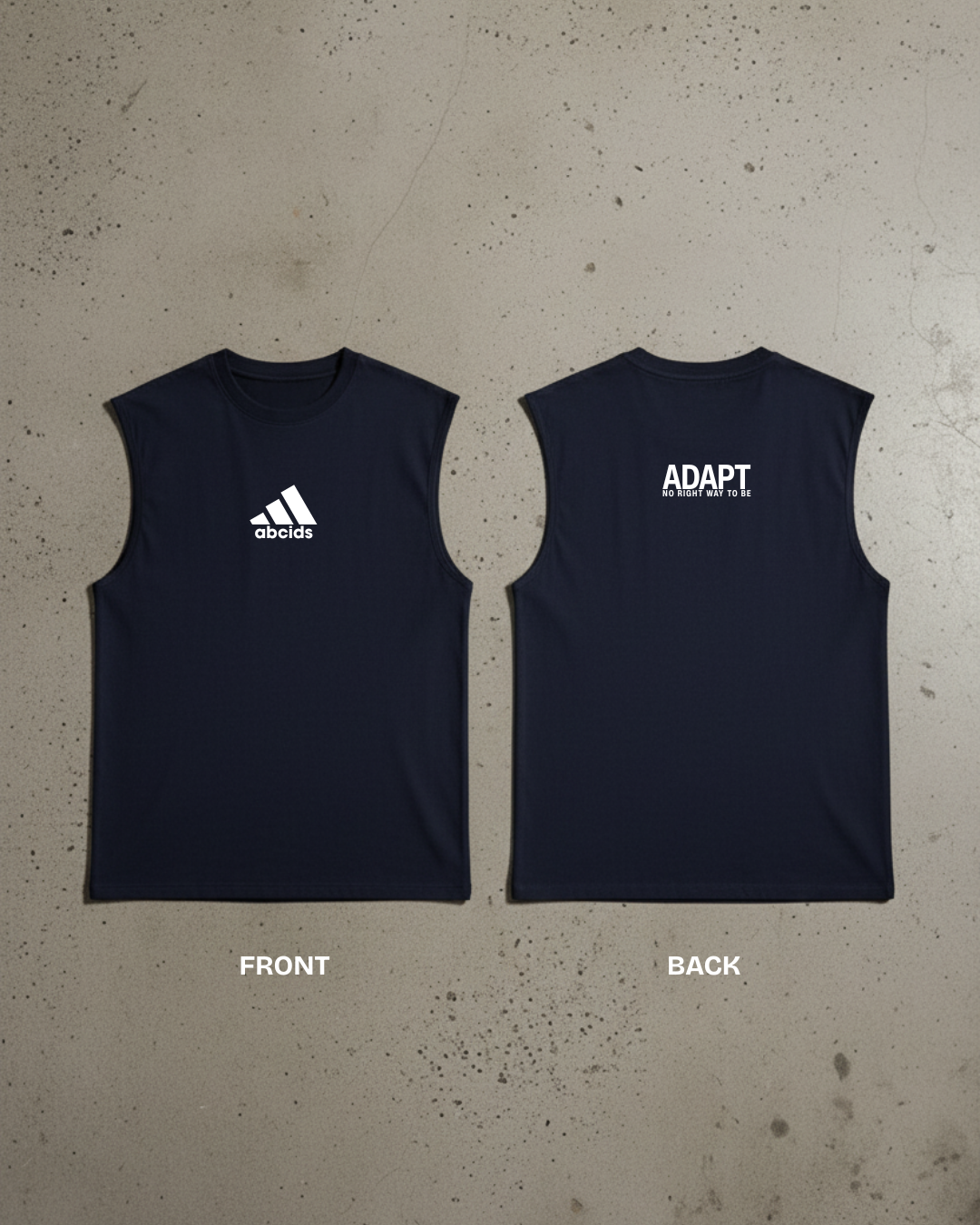 ABCDs Tank Tops [Unisex Oversized]