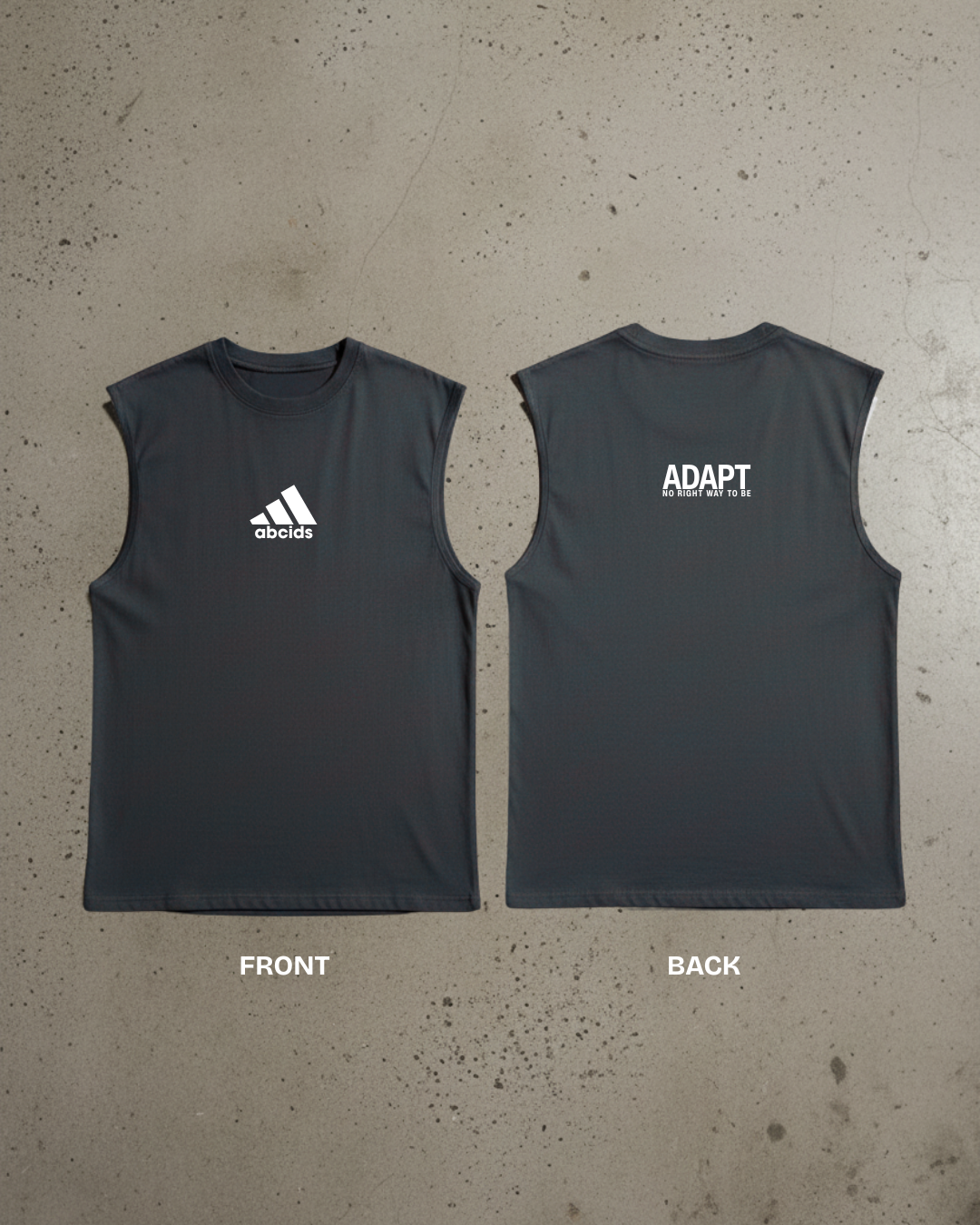 ABCDs Tank Tops [Unisex Oversized]